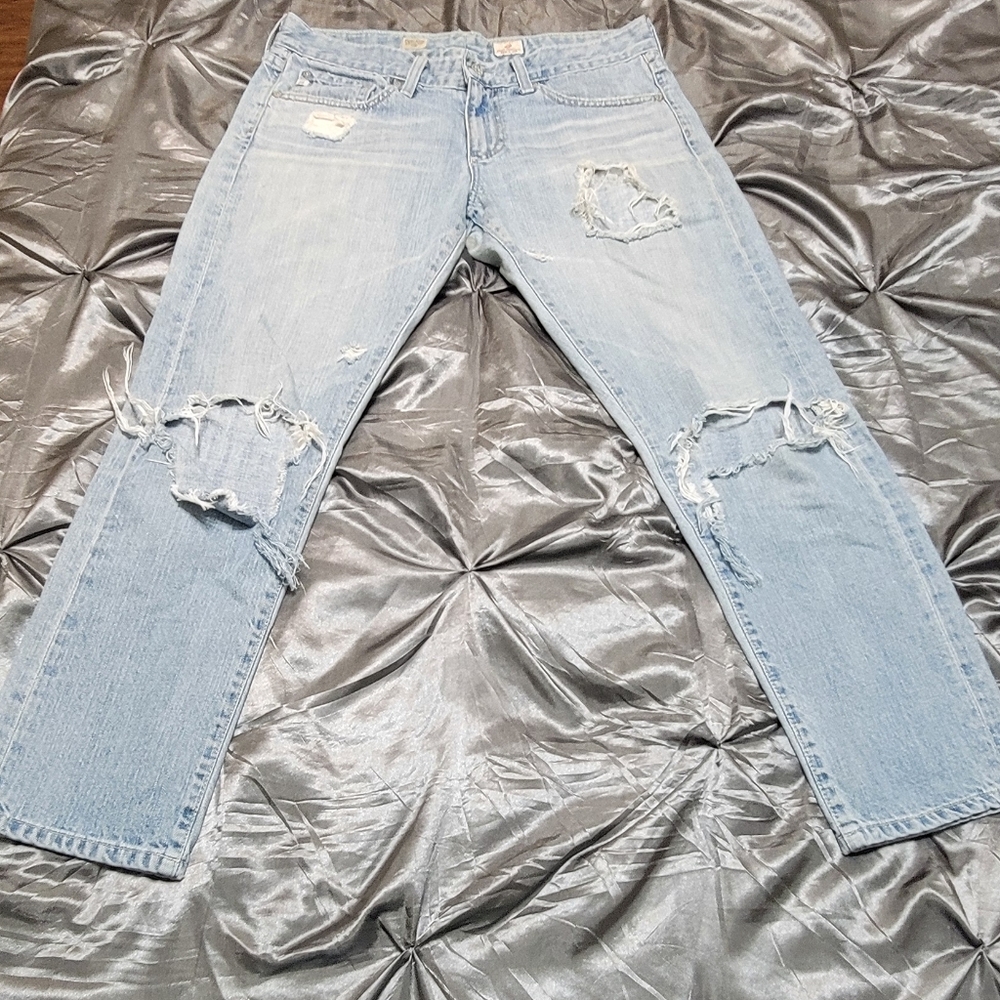 Piper Crop Slouchy Slim Crop Jeans